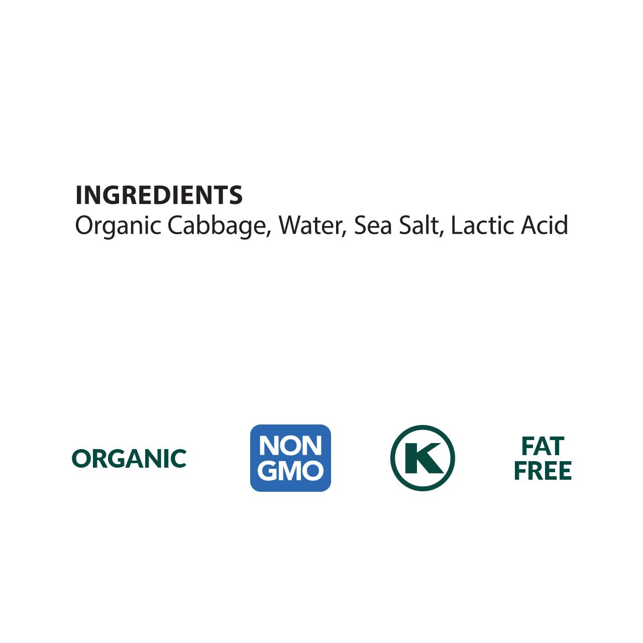 Eden Organic Sauerkraut served in a bowl showing serving suggestion and easy meal boost