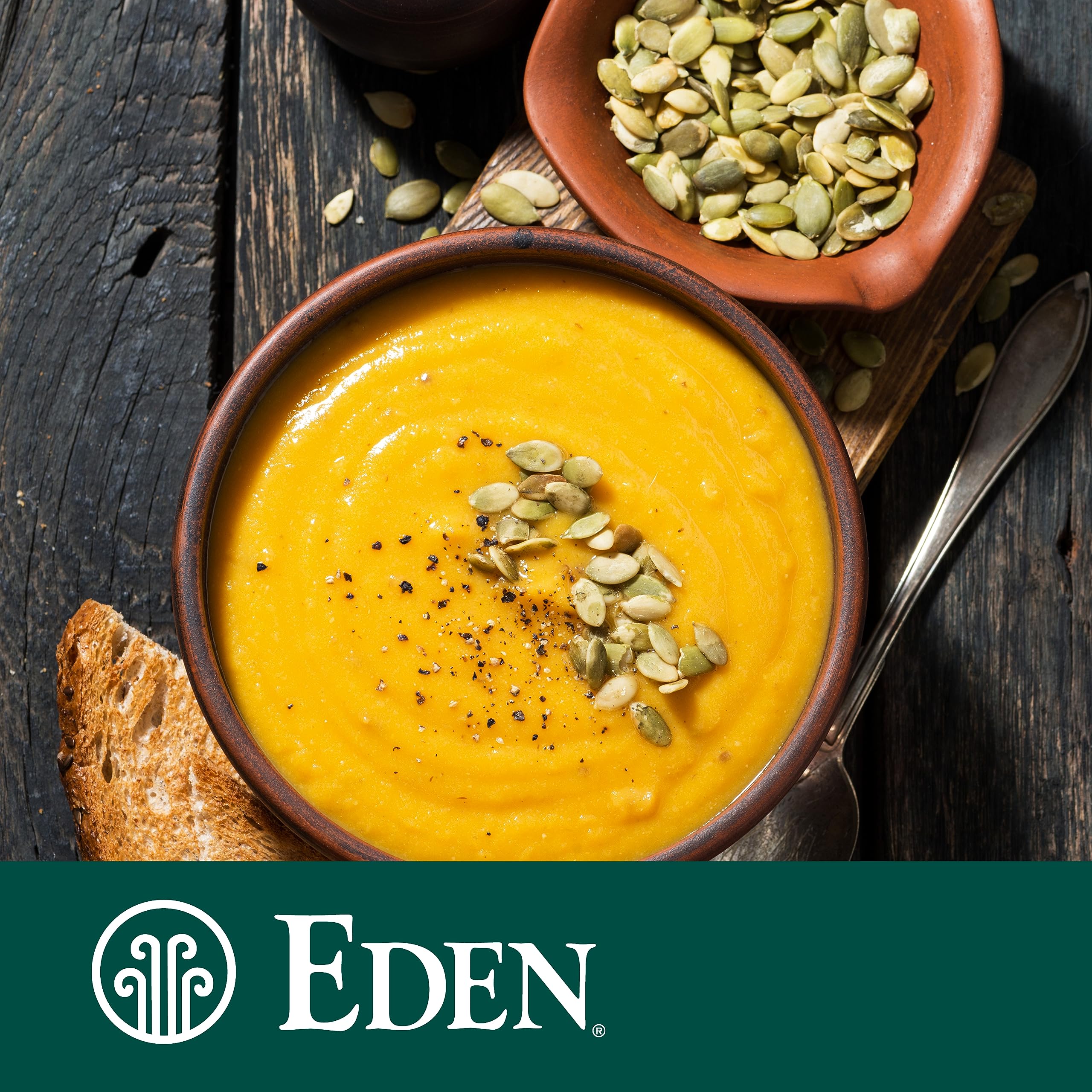 Eden seeds sprinkled on salad adding crunch and mineral-rich topping