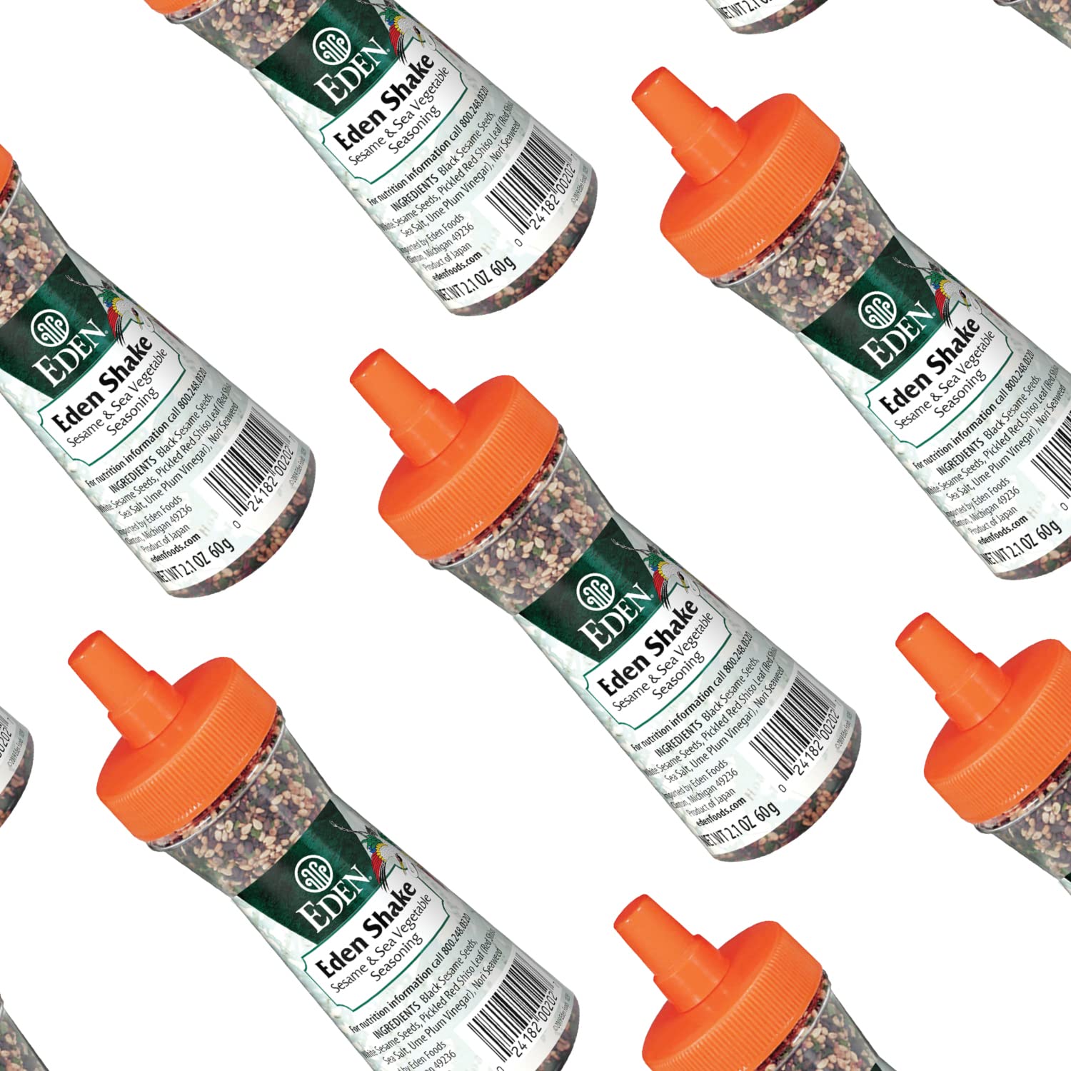 Eden Shake label and ingredients panel, Eden transparency and quality