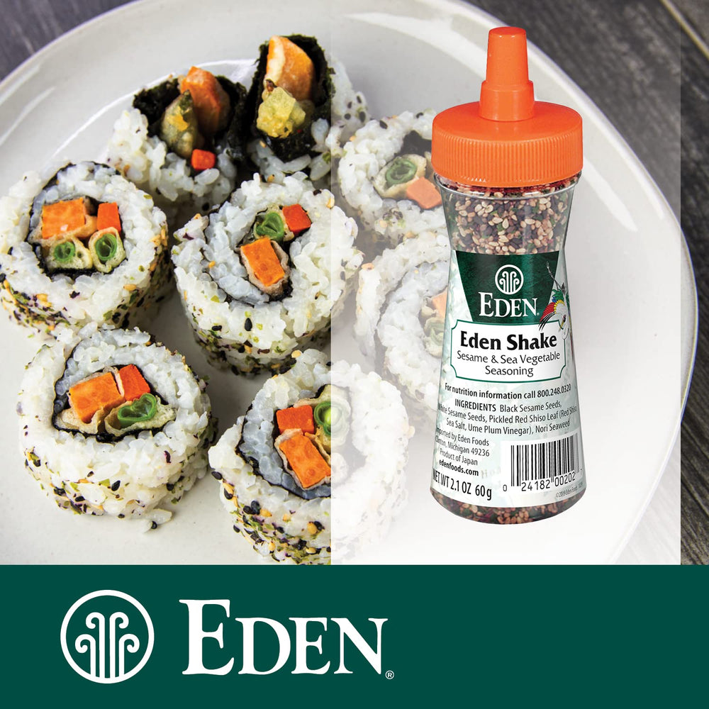 Eden Shake held in hand for scale, Eden compact size convenience