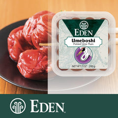 Macro of Eden umeboshi flesh texture showing chewiness and concentrated taste