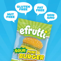 efrutti pile of individually wrapped gummies for easy sharing