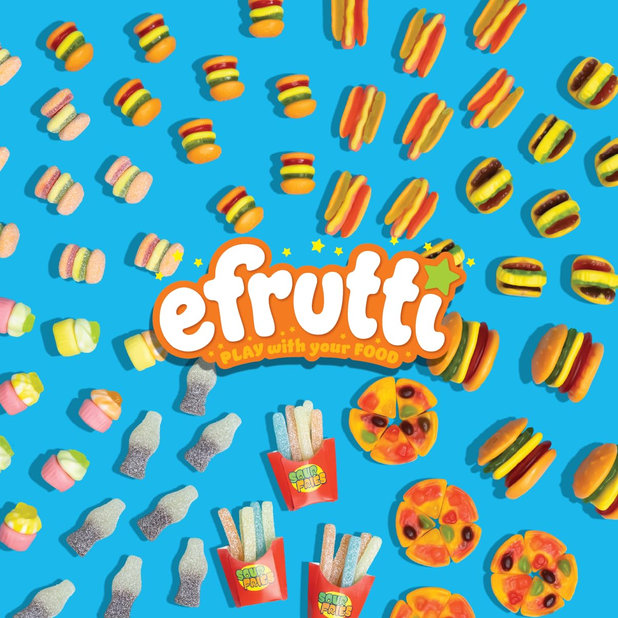 efrutti pack label with nutrition and ingredients to check allergen info quickly