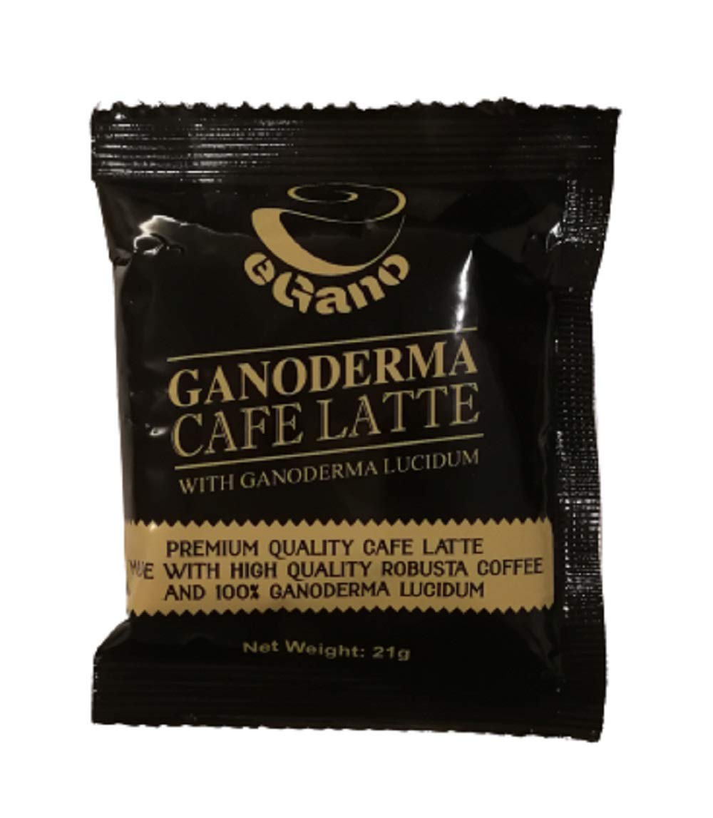 eGano sachet held in hand to demonstrate single-serve size and portability