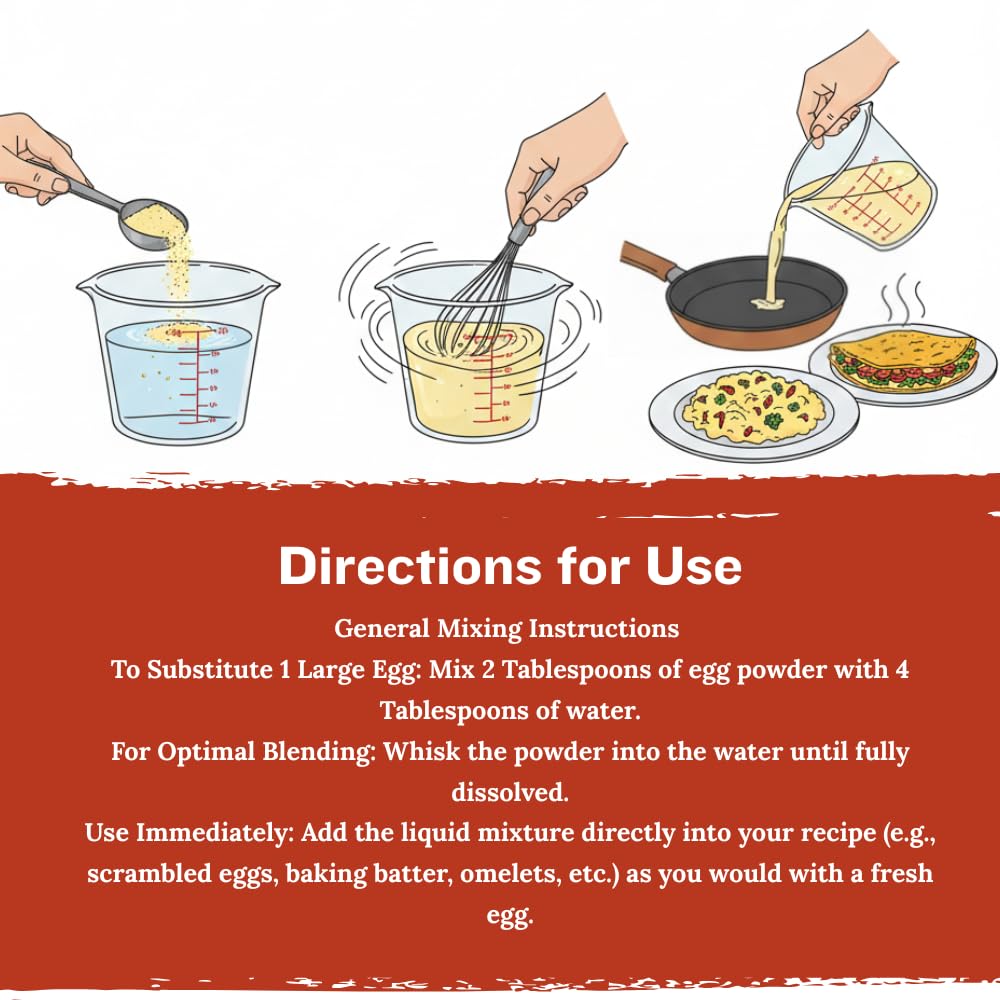 Eggylicious powder preparing breakfast at campsite showing emergency-ready portability