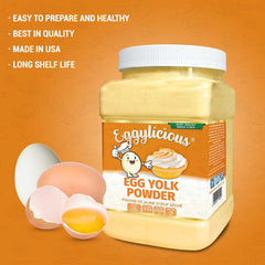 Eggylicious used in custard pastry showing consistent color and thickening