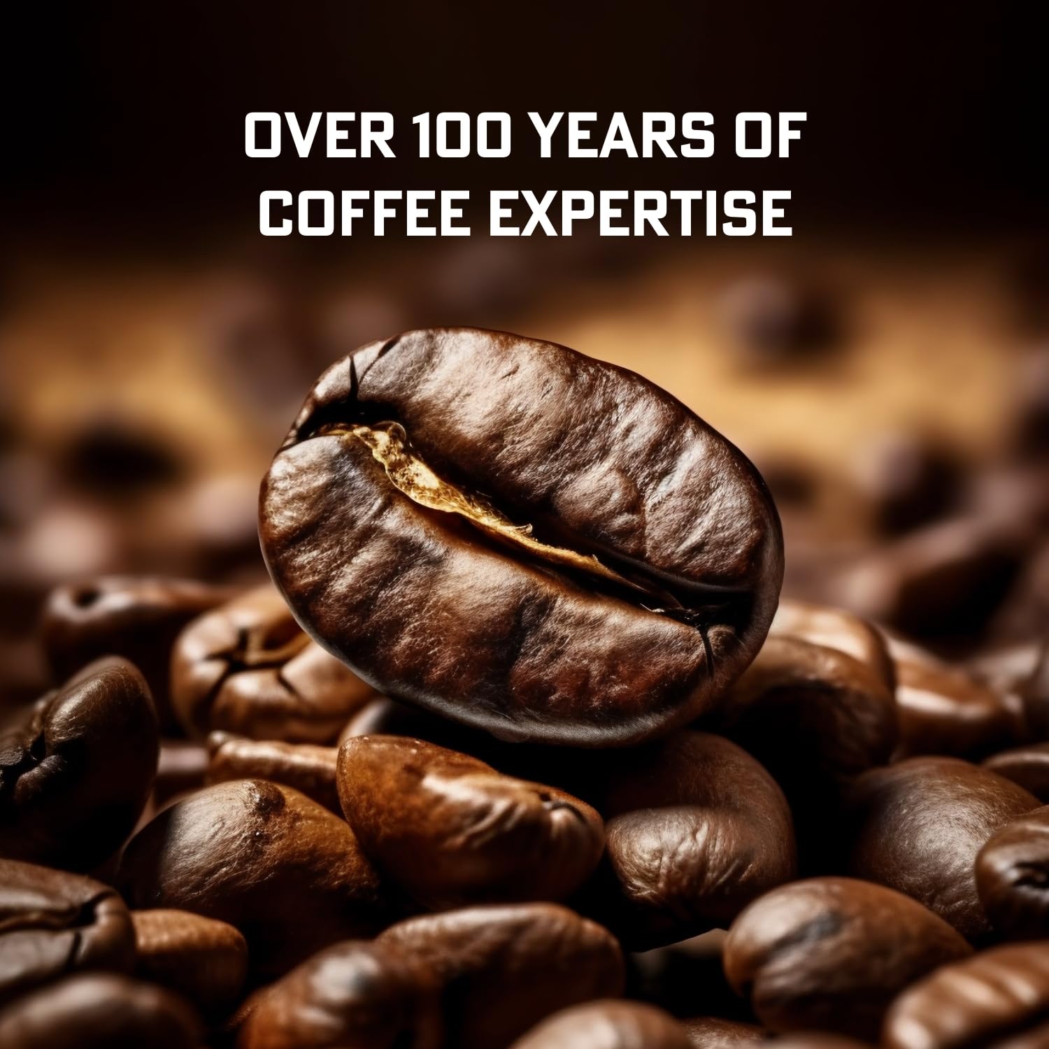 Eight O'Clock Coffee bag label and certifications, highlighting quality assurances
