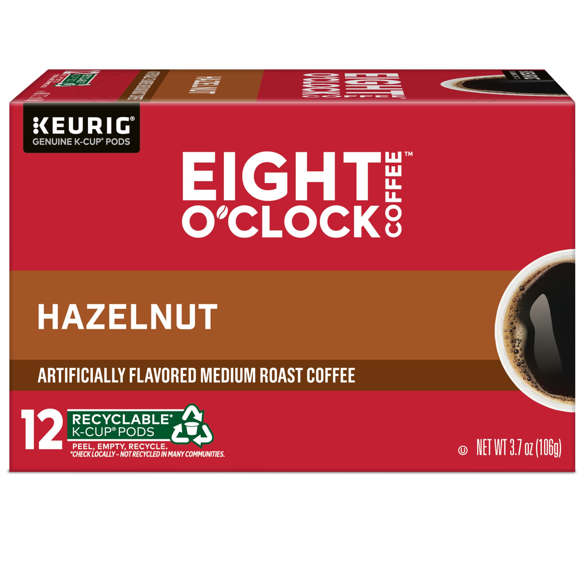 Eight O'Clock Coffee in kitchen lifestyle scene showing daily convenience