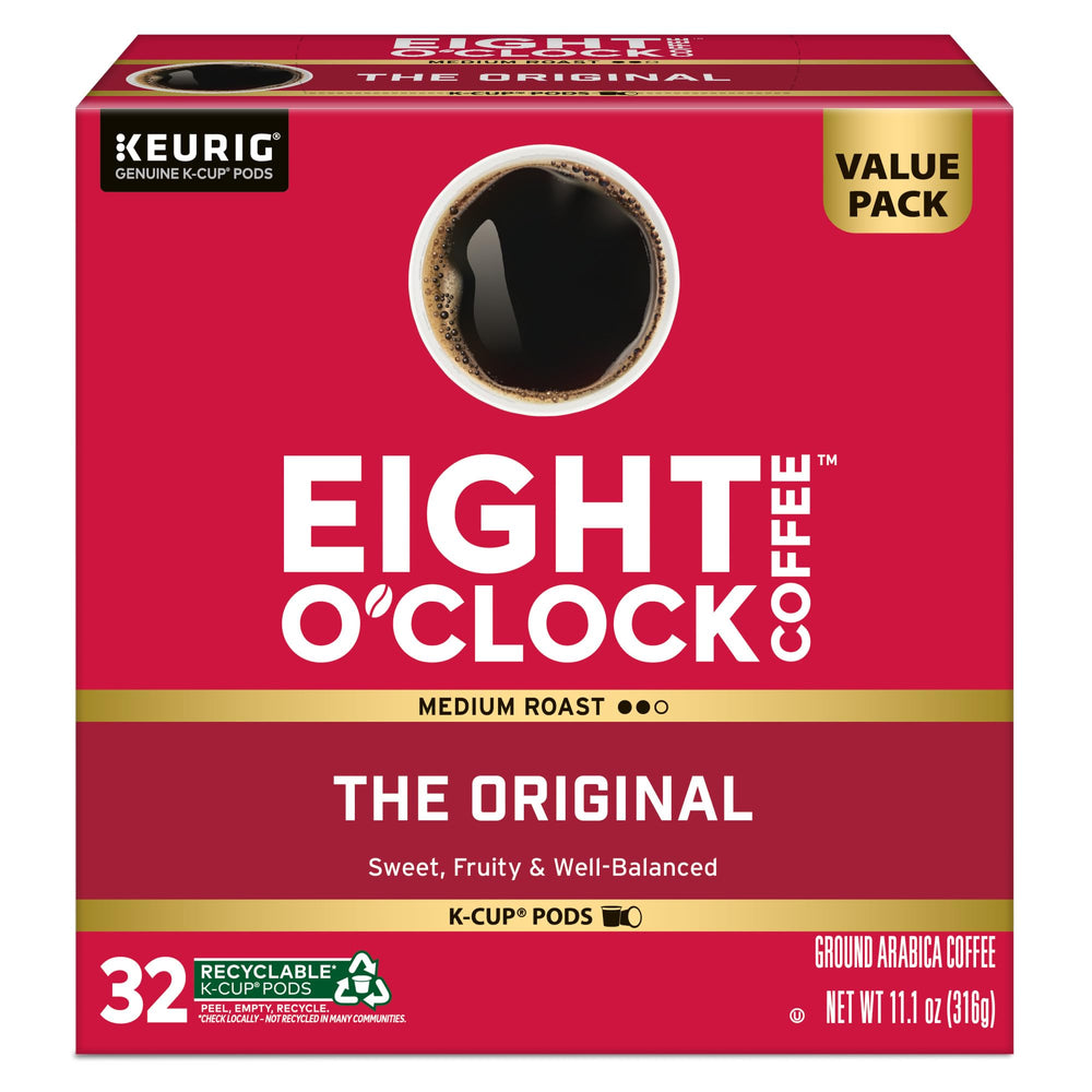 Eight O'Clock Coffee in a kitchen morning scene conveying easy daily use