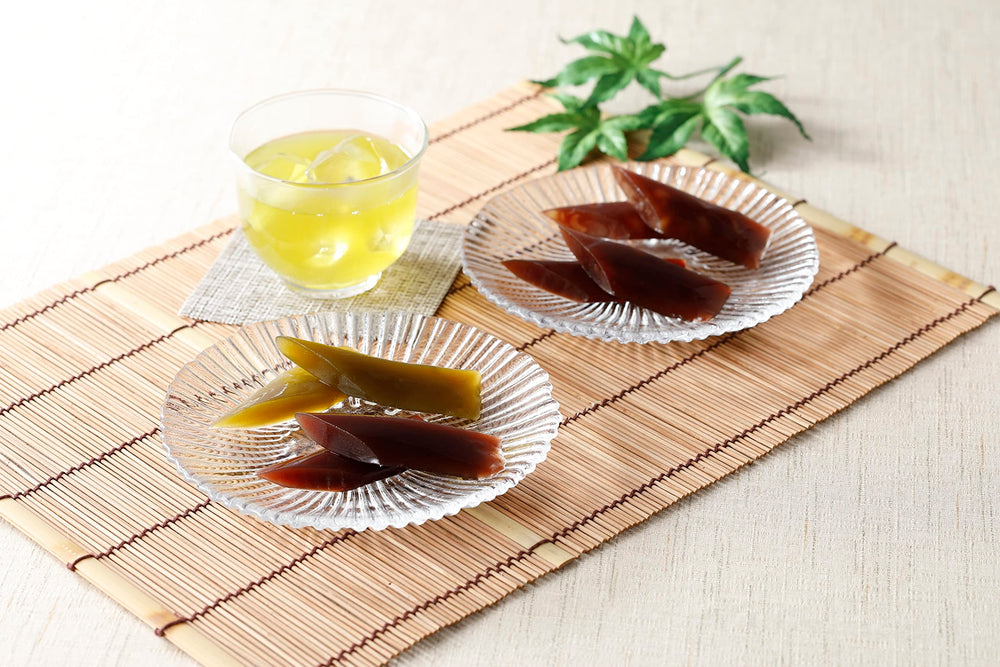 榮太樓總本鋪 ogura yokan with visible bean grains for textured bite