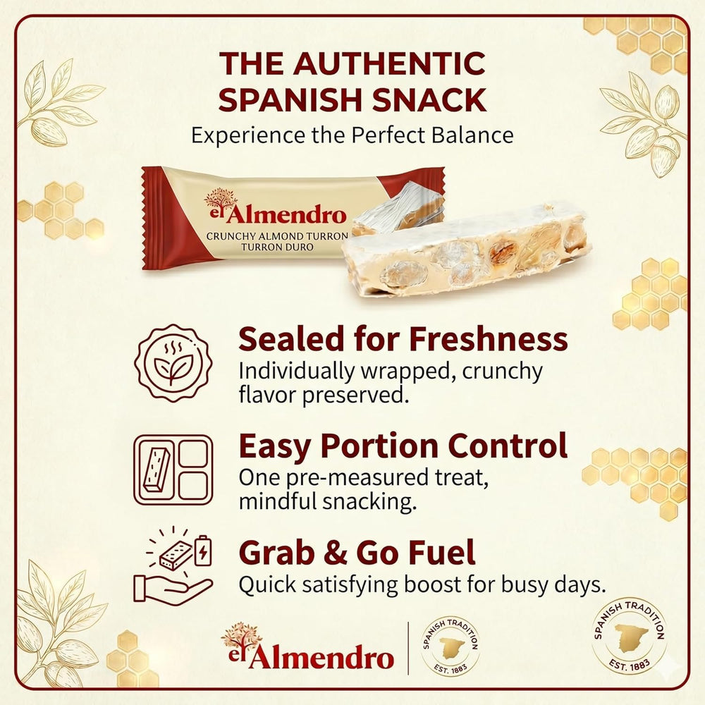 El Almendro assortment on a serving plate ready for parties and holiday sharing