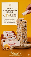 El Almendro individually wrapped bars laid out to highlight freshness and portability