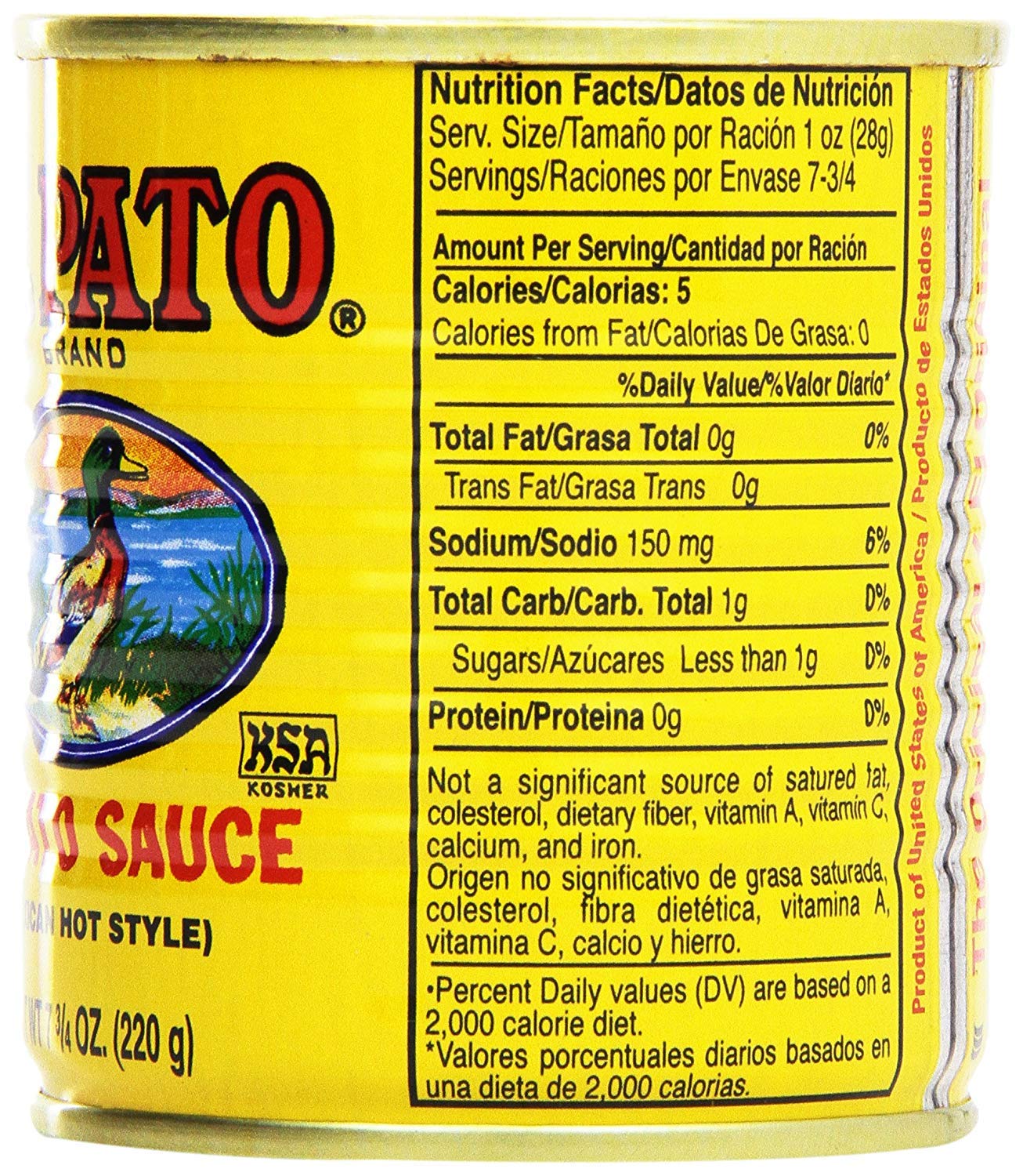El Pato sauce close-up texture highlighting pourable consistency