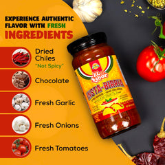 EL SABOR PRODUCTS close-up of dried chiles and spices highlighting bold flavor