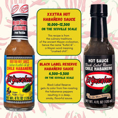 El Yucateco sauce pour texture showing consistency and vibrant color