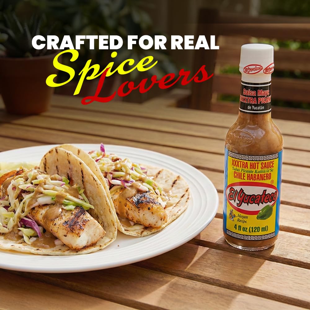 El Yucateco drizzled on breakfast eggs, boosts morning dishes with fruity smoky heat