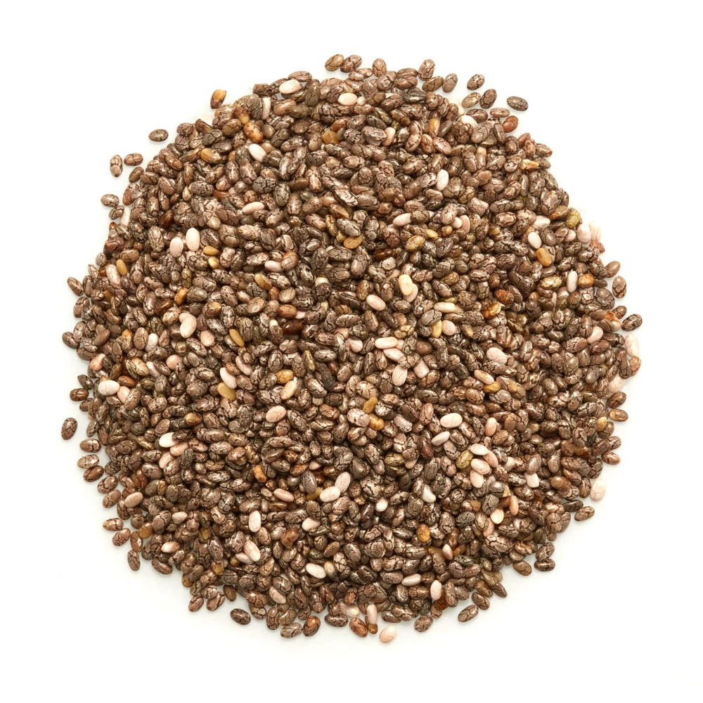 Breakfast scene with Elan chia seeds adding nutrition to oats and smoothies