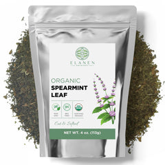 Elanen Naturals front pouch showing organic label and resealable freshness benefit