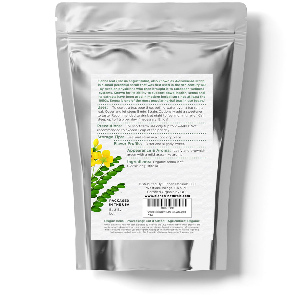 Elanen Naturals cup of senna tea with honey illustrating taste customization