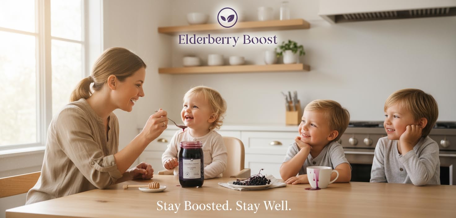 Close-up of elderberry texture highlighting rich color and high anthocyanin benefit