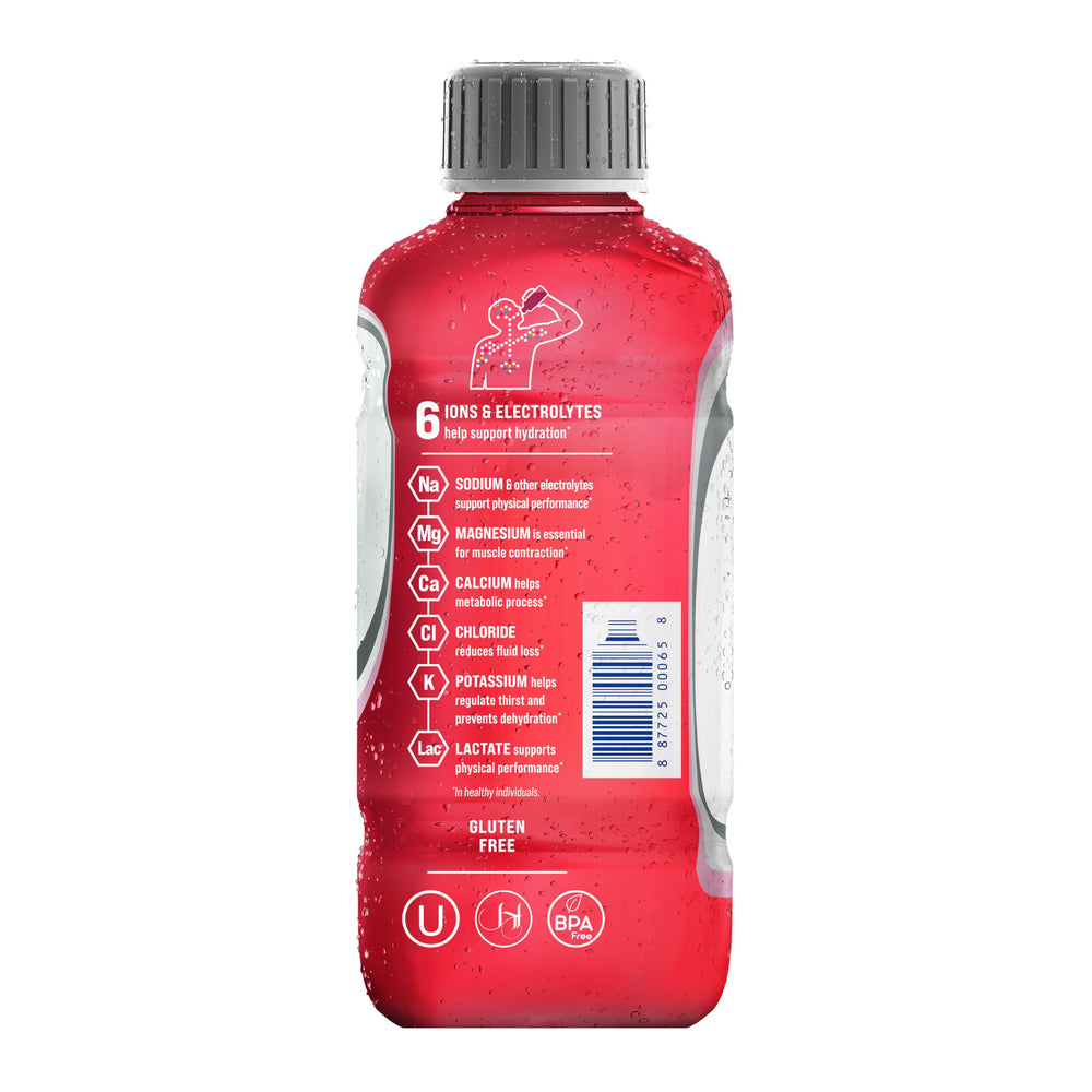 Hand holding Electrolit bottle to show size and portability benefit