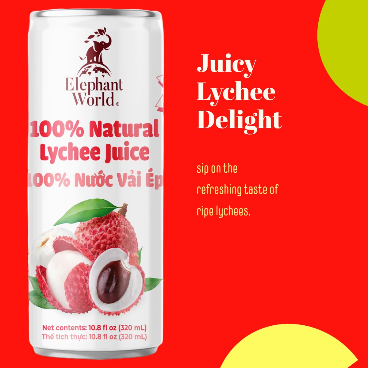 Elephant World can top open ready to drink and easy convenience