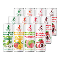 ELEPHANT WORLD mango bottle in hand showing portability and flavor