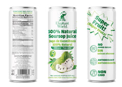 Elephant World side label detail showing nutrition facts and non-GMO claim clarity
