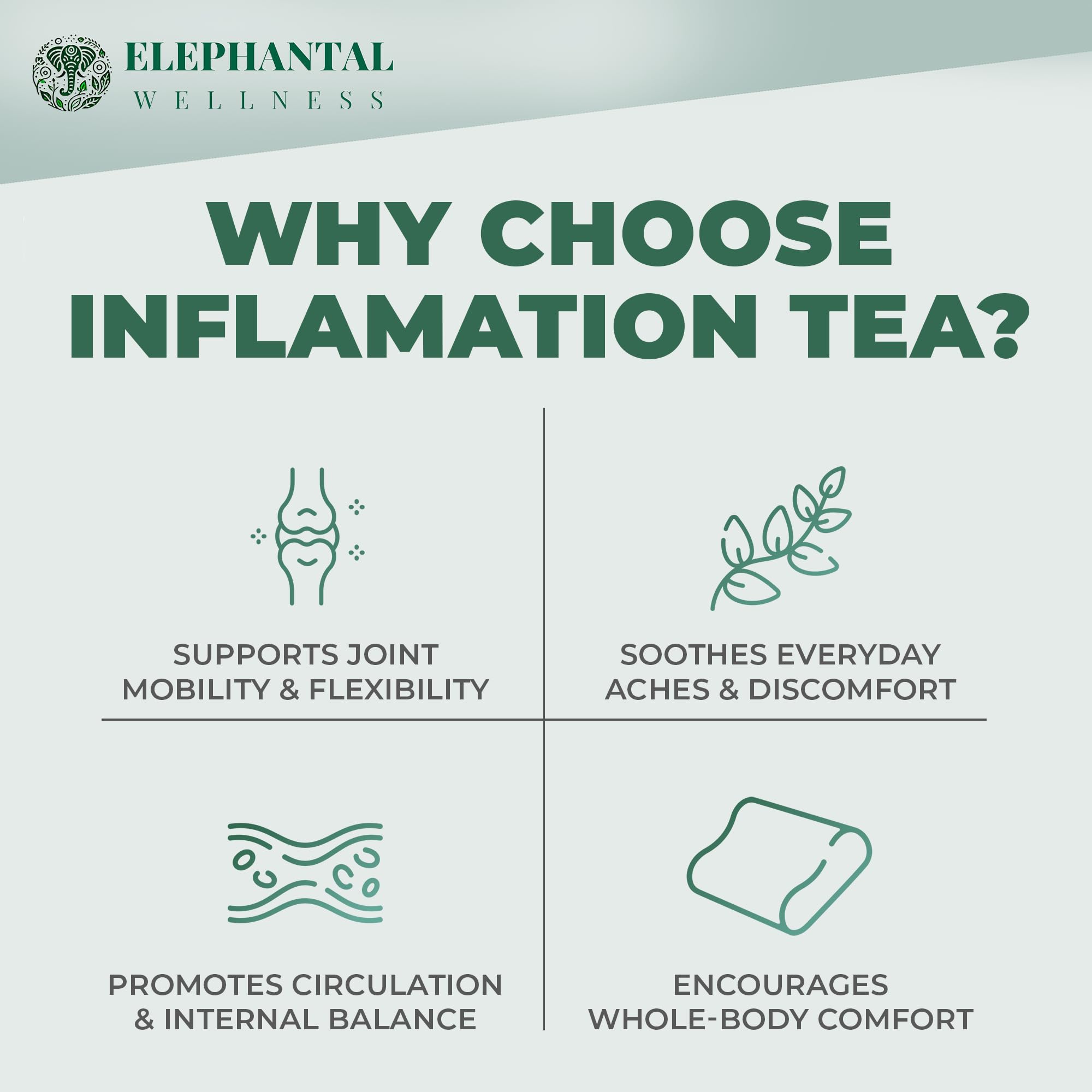 Elephantal Wellness teaspoon portioning leaves for easy measuring benefit