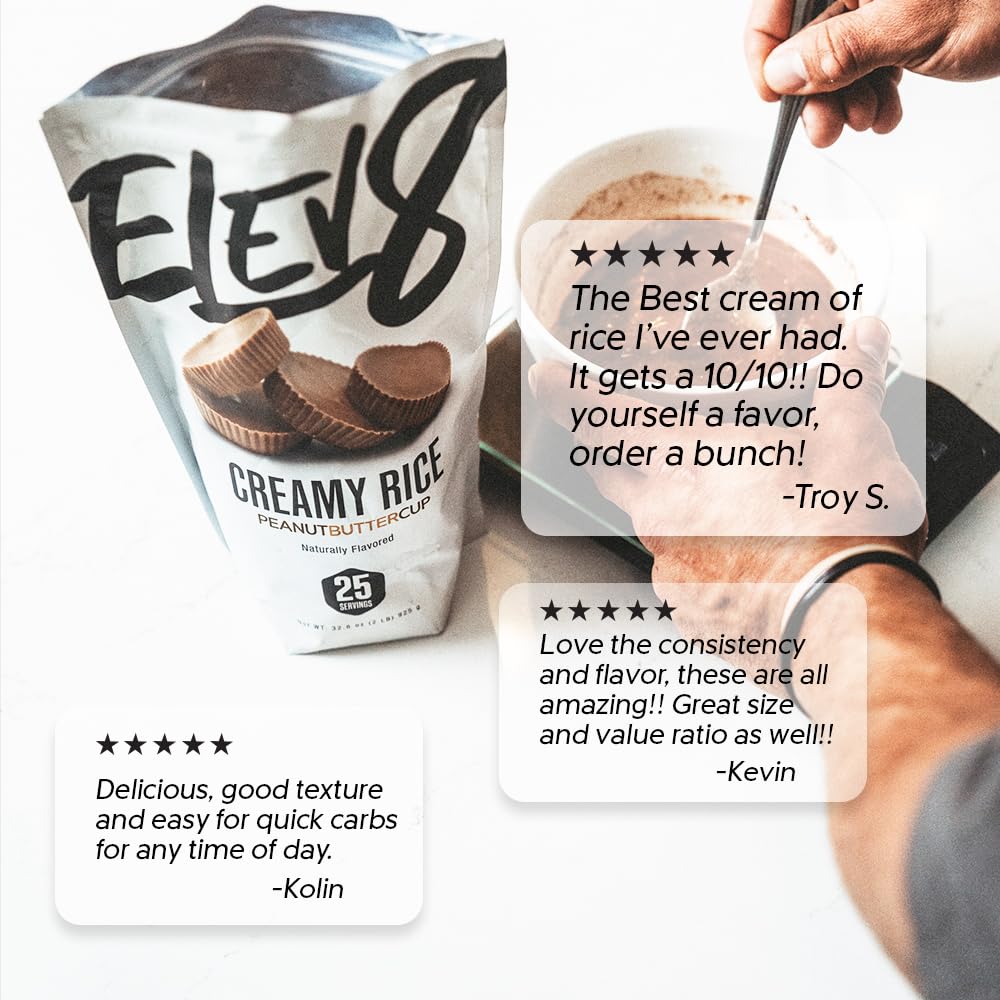 Elev8 breakfast scene showing convenient, performance-focused fuel