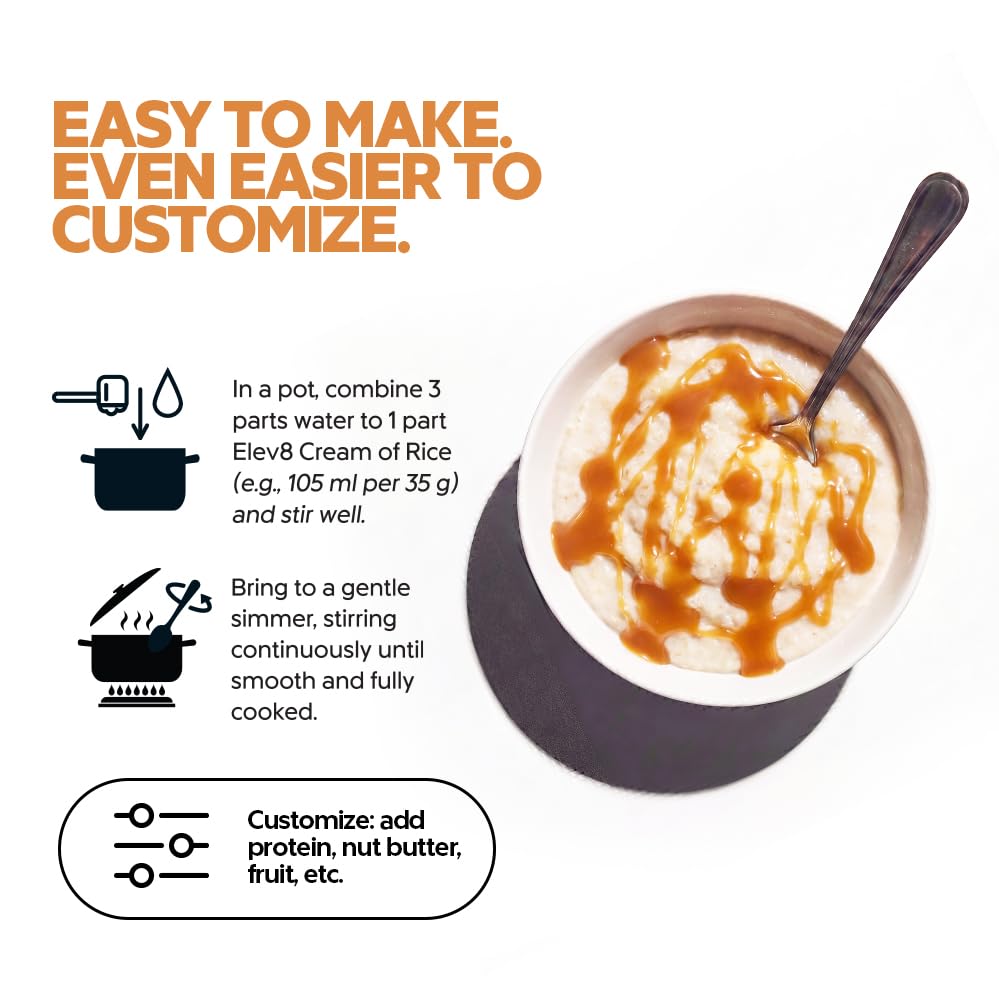 Elev8 Foods pouring powder into bowl for quick just-add-water preparation