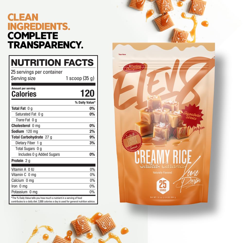 Elev8 Foods powder close-up texture for easy mixing and consistent fuel