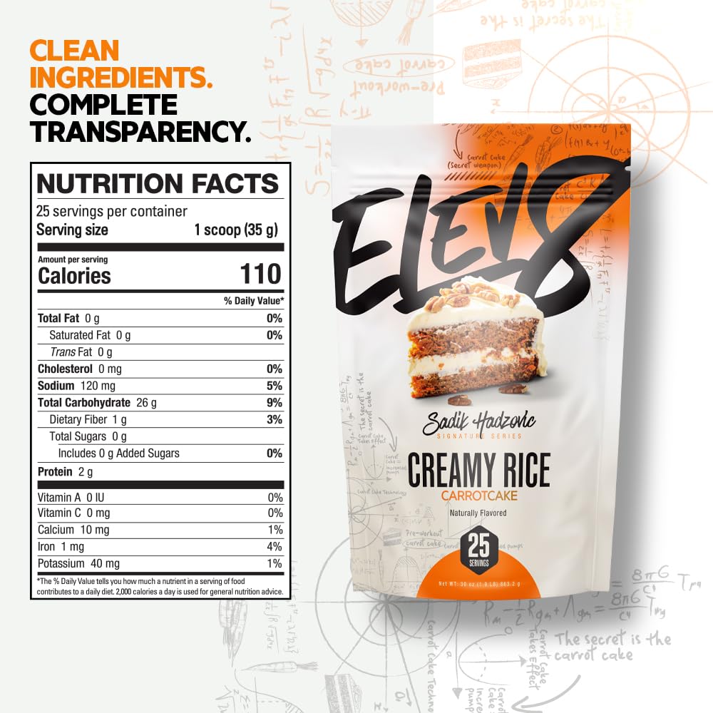 Elev8 Foods powder close-up showing fine texture for easy mixing
