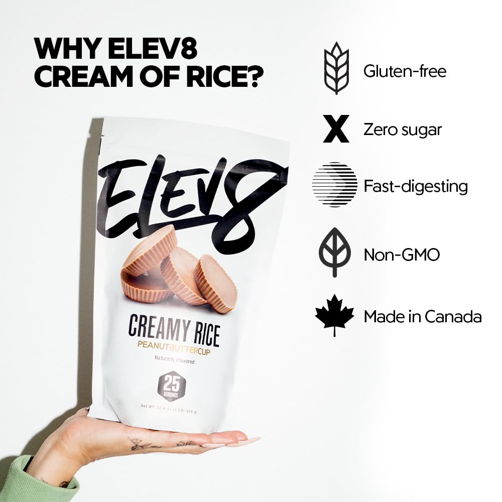 Elev8 prepared bowl of cereal demonstrating quick fuel benefit