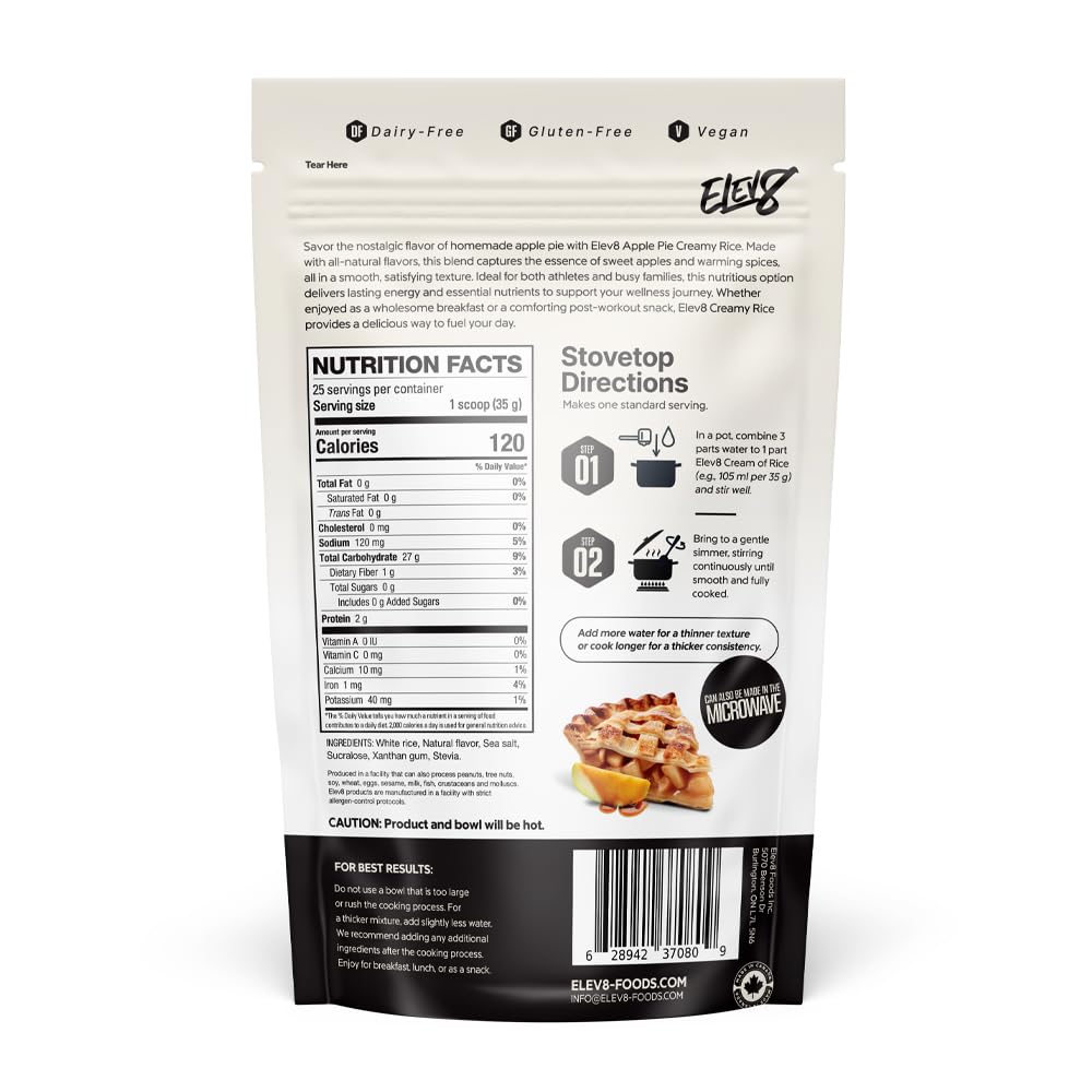 Elev8 Foods powder close-up highlights smooth texture and mixability
