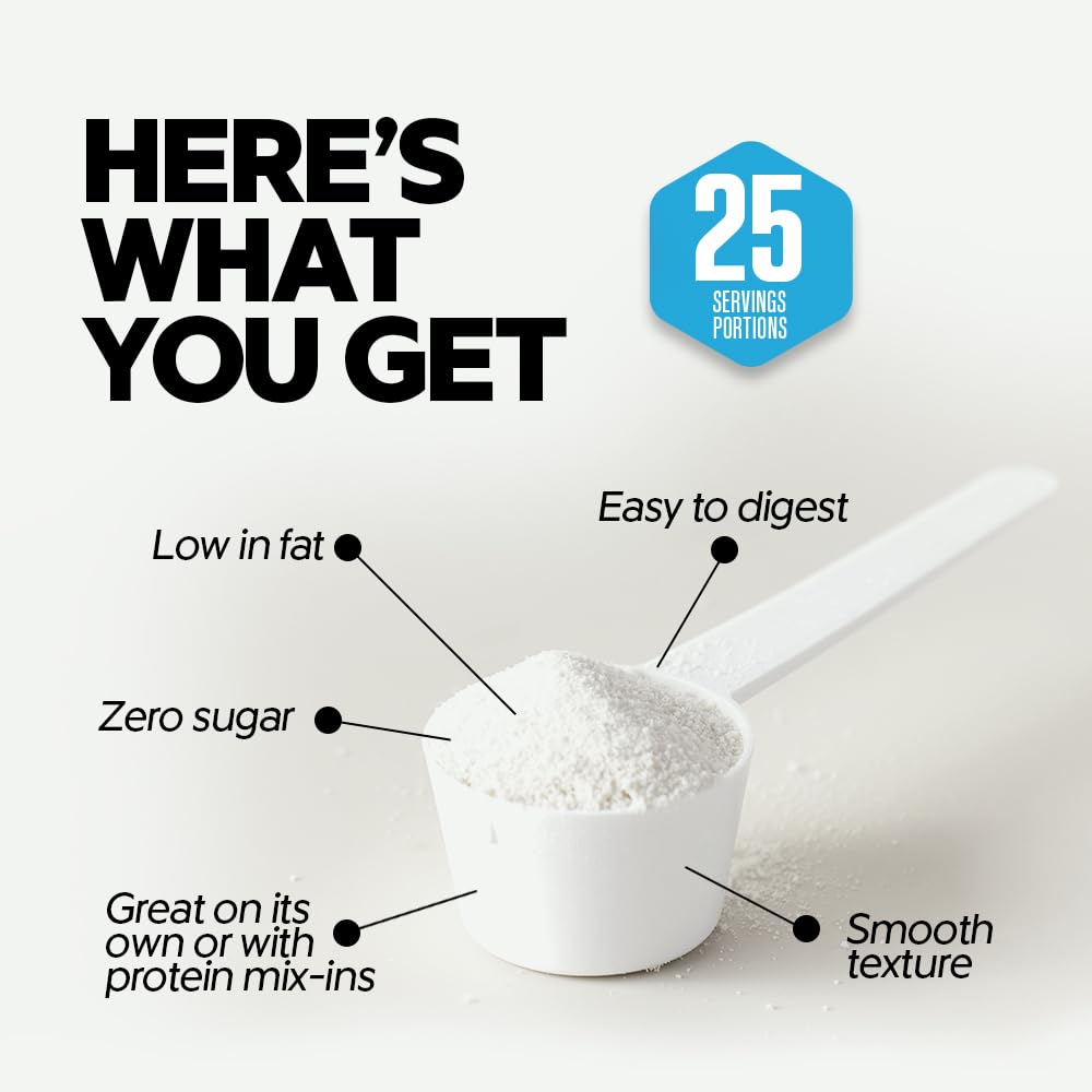 Close-up ingredient label of Elev8 Creamy Rice highlighting sugar-free benefit
