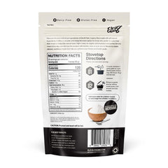 Elev8 Creamy Rice served in a bowl with steam, demonstrating creamy texture and easy digestion
