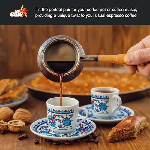 ELITE pouring ground coffee from an open bag demonstrating easy portioning