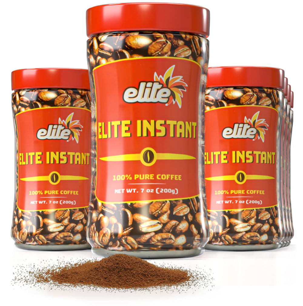 ELITE jar front packaging showing brand and 7oz size for convenient storage