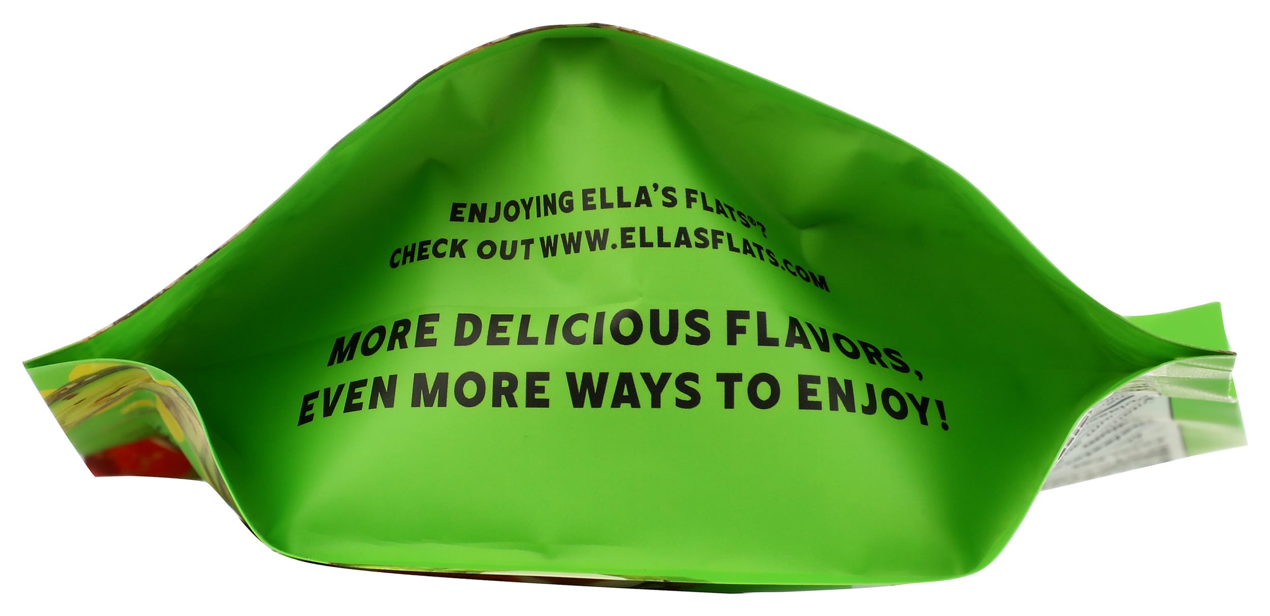 Ella's Flats on kitchen counter as a healthy-looking snack option