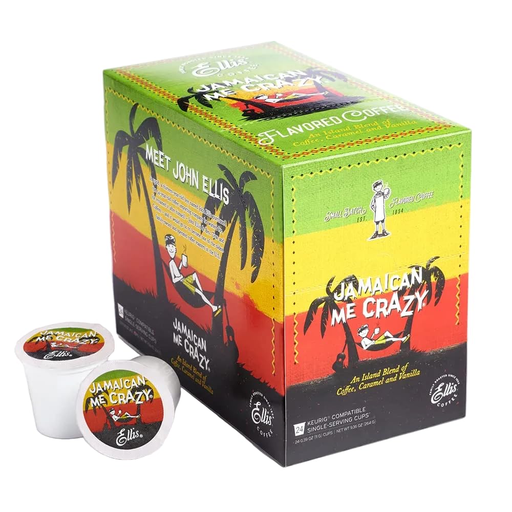 Ellis Coffee front packaging showing 24-count pods and brand for easy selection