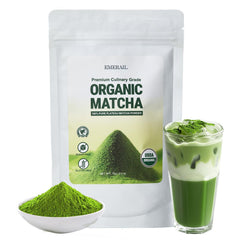 EMERAIL front pouch showing branding and resealable bag for freshness