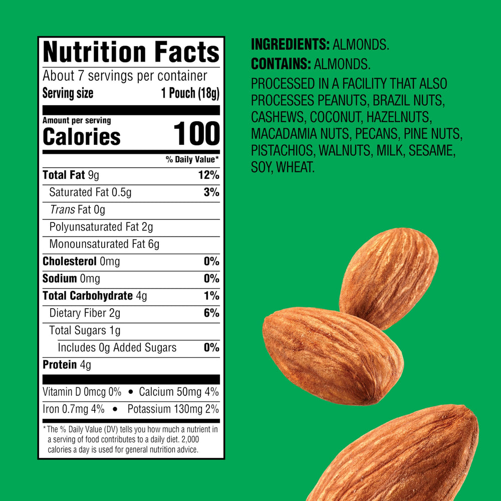 Emerald product label close-up showing Kosher and non-GMO certifications
