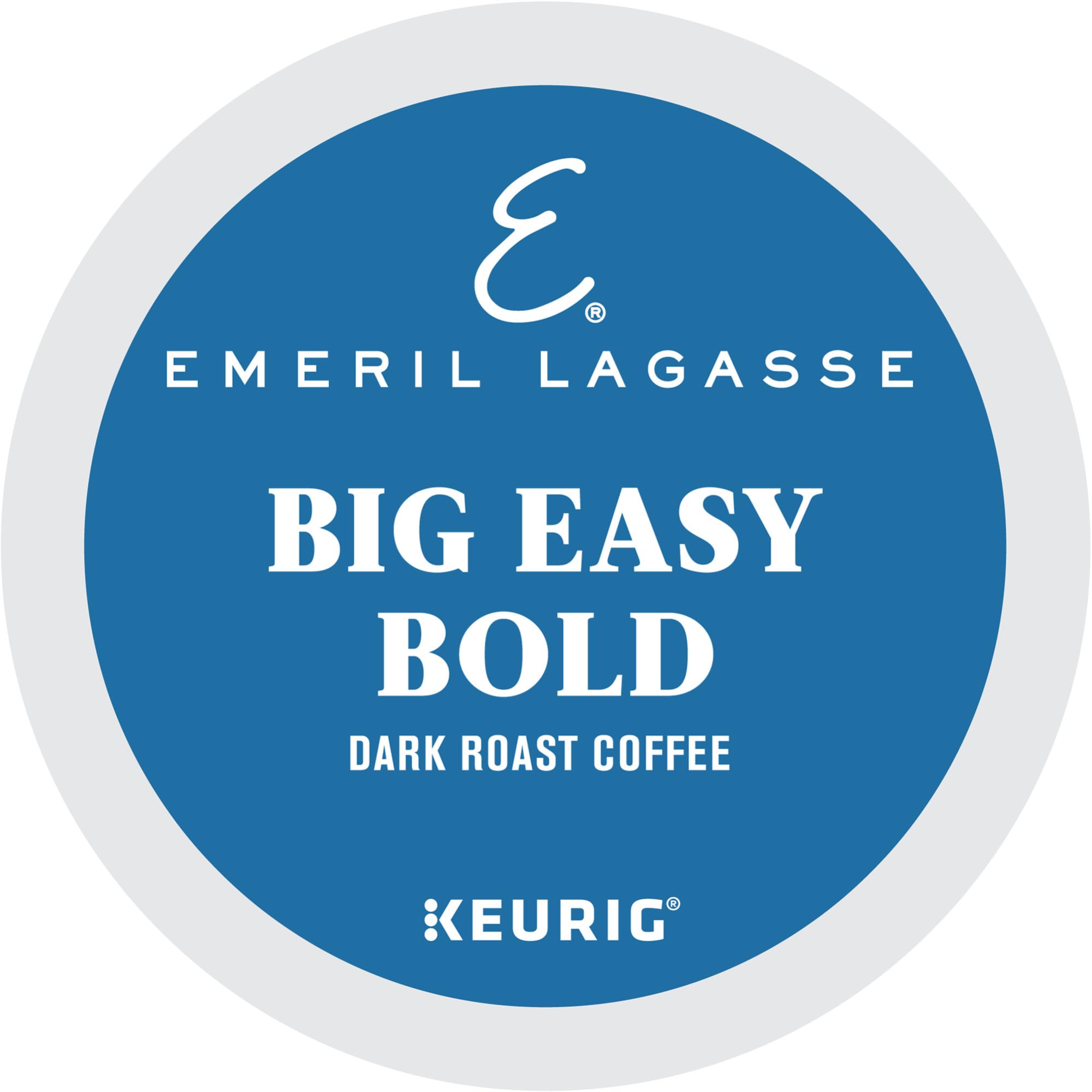 Emeril pod held in hand for scale showing convenient single-serve size