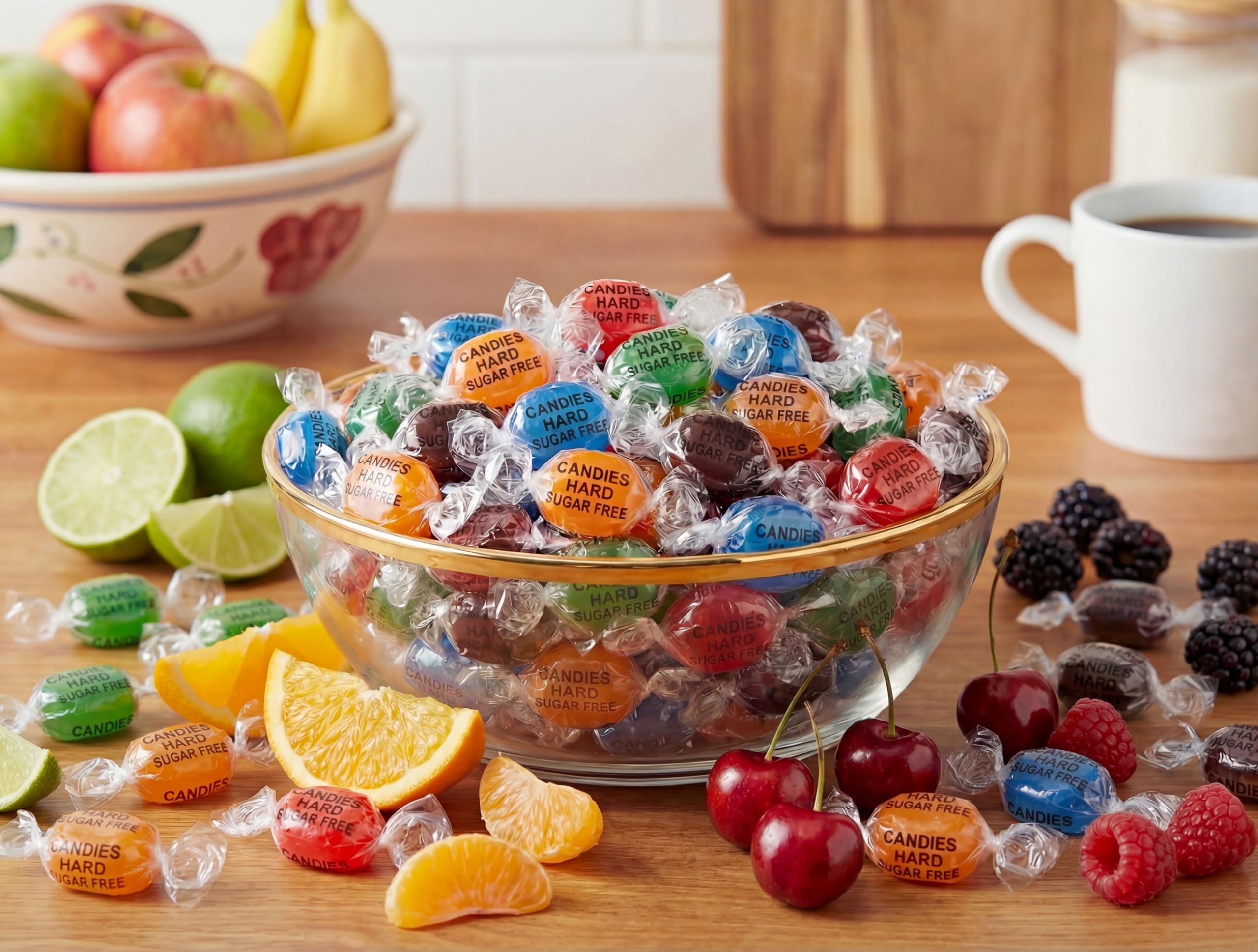 EMPORIUM CANDY TASTY TREATS bag label and nutrition panel for ingredient transparency
