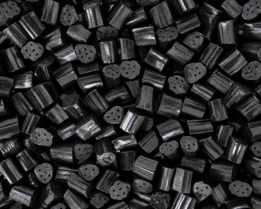EMPORIUM package front view showing black licorice bites and bold branding for easy identification