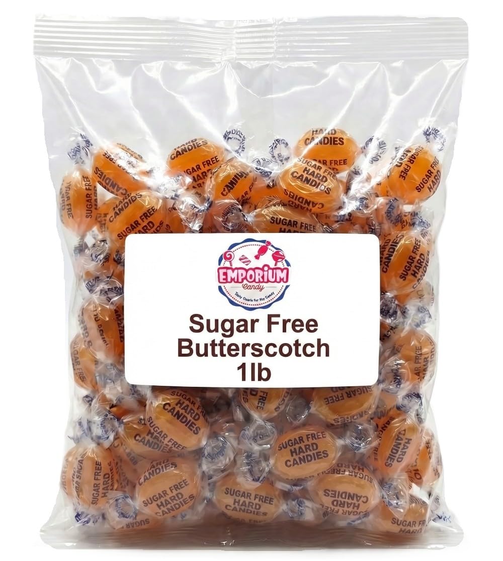 EMPORIUM loose butterscotch candies spread to show quantity and easy sharing benefit