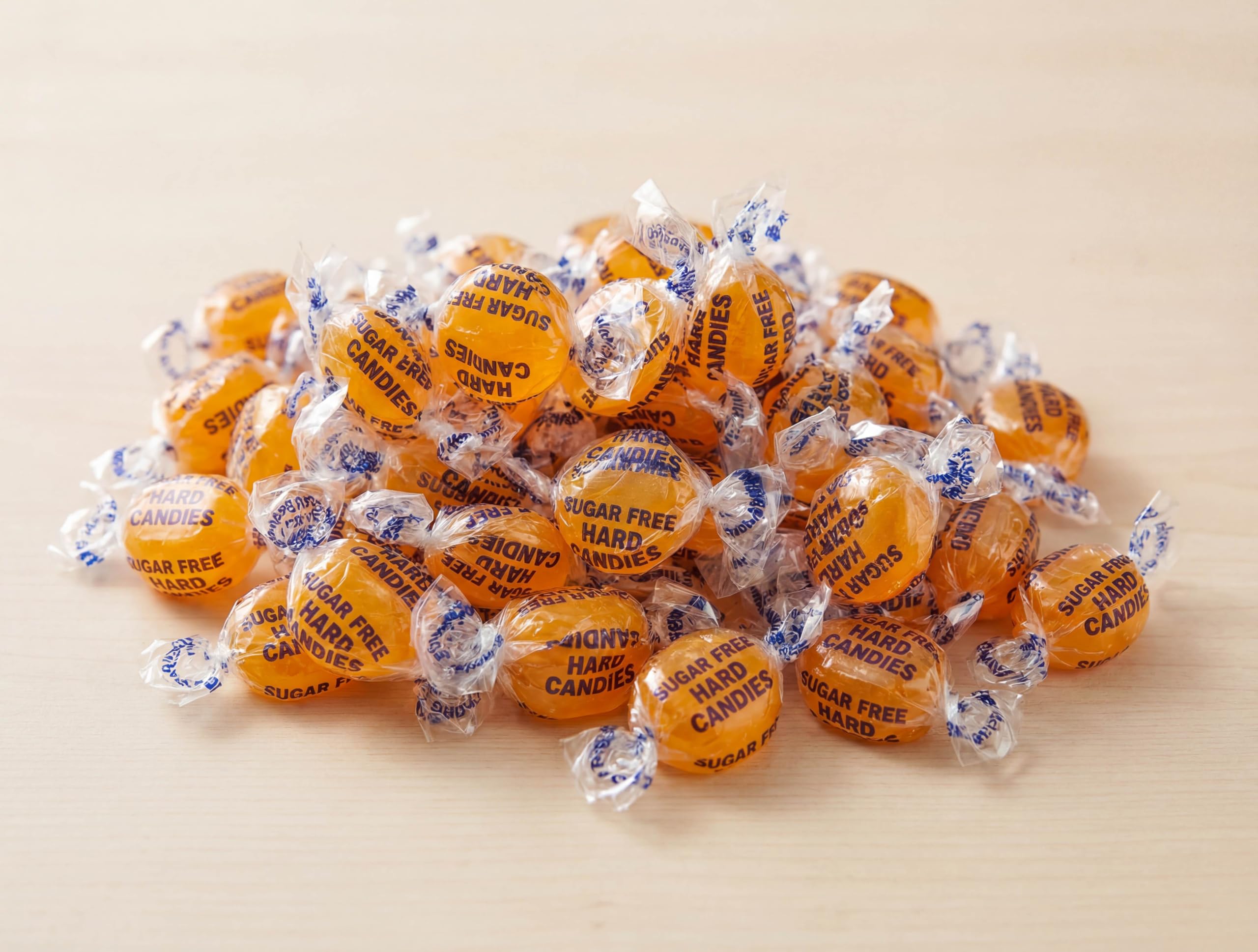 EMPORIUM candy beside a coin showing size for portion control and visual scale