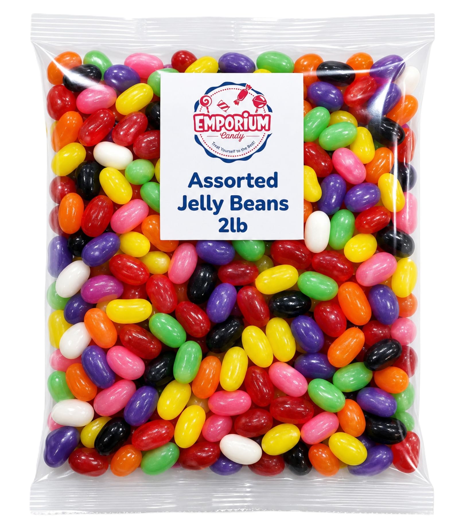 Emporium Candy close-up of jelly bean texture highlighting soft chew