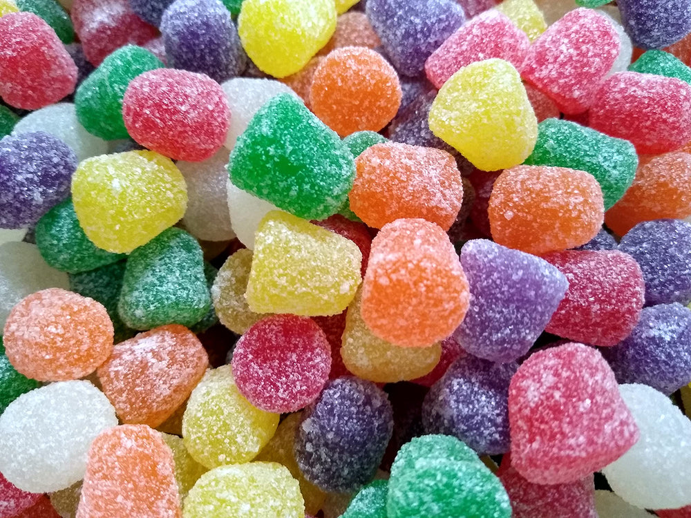EMPORIUM CANDY front packaging showing 2 lb bag and assortment, ideal for parties
